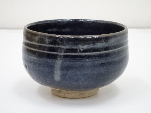 JAPANESE TEA CEREMONY / CHAWAN(TEA BOWL) / KO-SETO GLAZE / ARTISAN WORK
